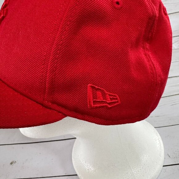 New Era Baseball Cap Men's Red New York Yankees MLB Authentic Collection 6 Panel - Picture 5 of 7
